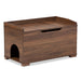 Mariam Modern and Contemporary Wood Cat Litter Box Cover House