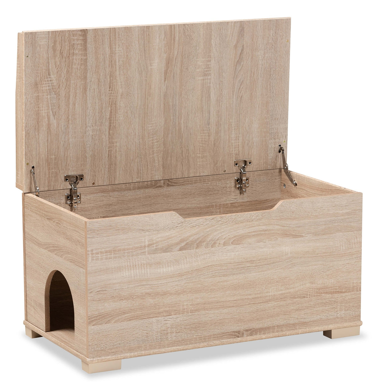 Mariam Modern and Contemporary Wood Cat Litter Box Cover House