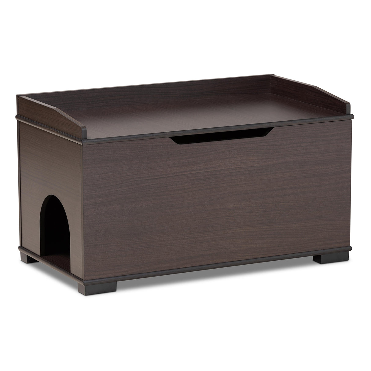 Mariam Modern and Contemporary Wood Cat Litter Box Cover House