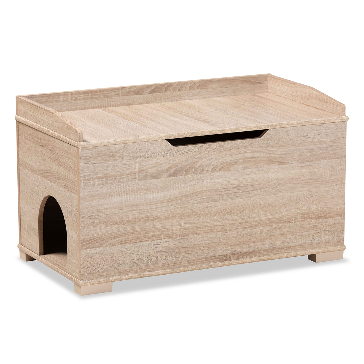 Mariam Modern and Contemporary Wood Cat Litter Box Cover House