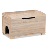 Mariam Modern and Contemporary Wood Cat Litter Box Cover House