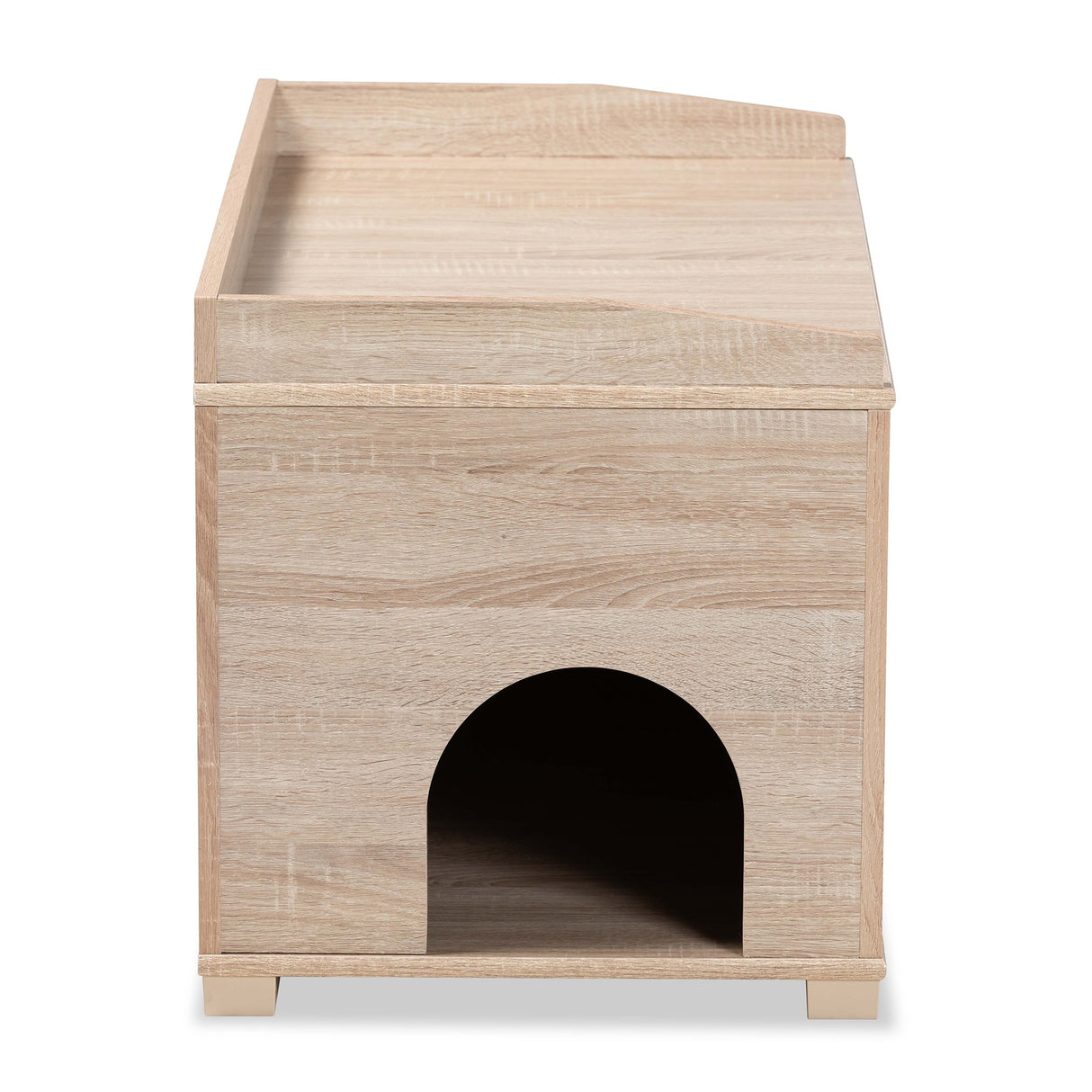 Mariam Modern and Contemporary Wood Cat Litter Box Cover House