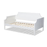 Mariana Classic and Traditional White Finished Wood Twin Size Daybed