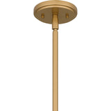 Marigold 4-Light Nouveau Painted Weathered Brass Chandelier - Nouveau Painted Weathered Brass