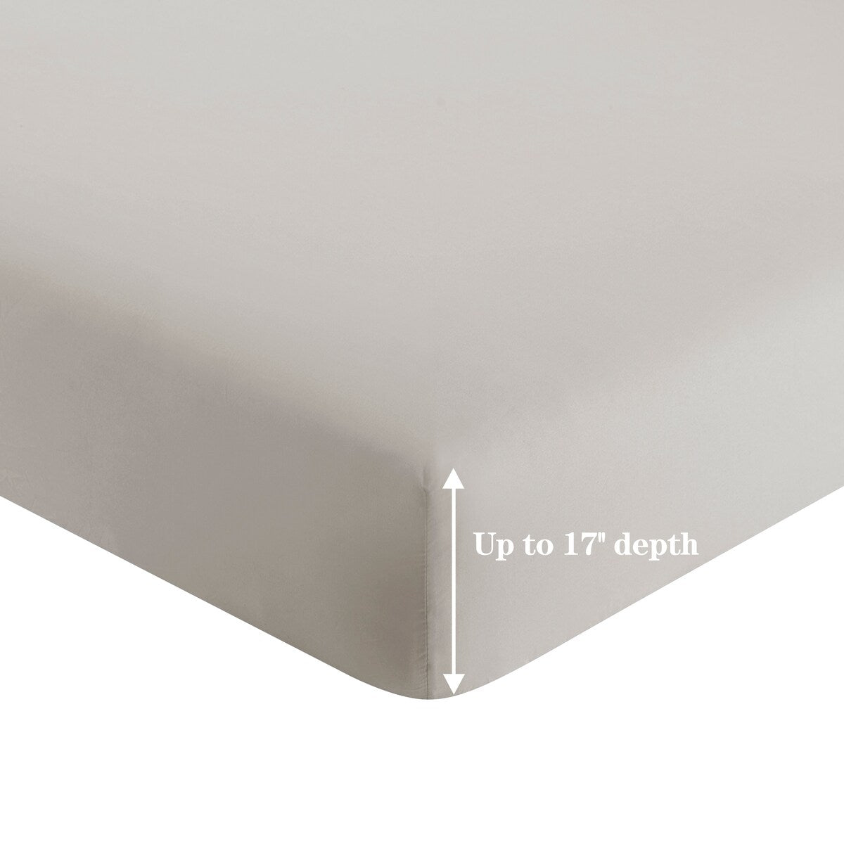 Marina Decoration Ultra Soft Silky Deep Pocket Solid Rayon from Bamboo All Season Bedding Pleated Sheet Set