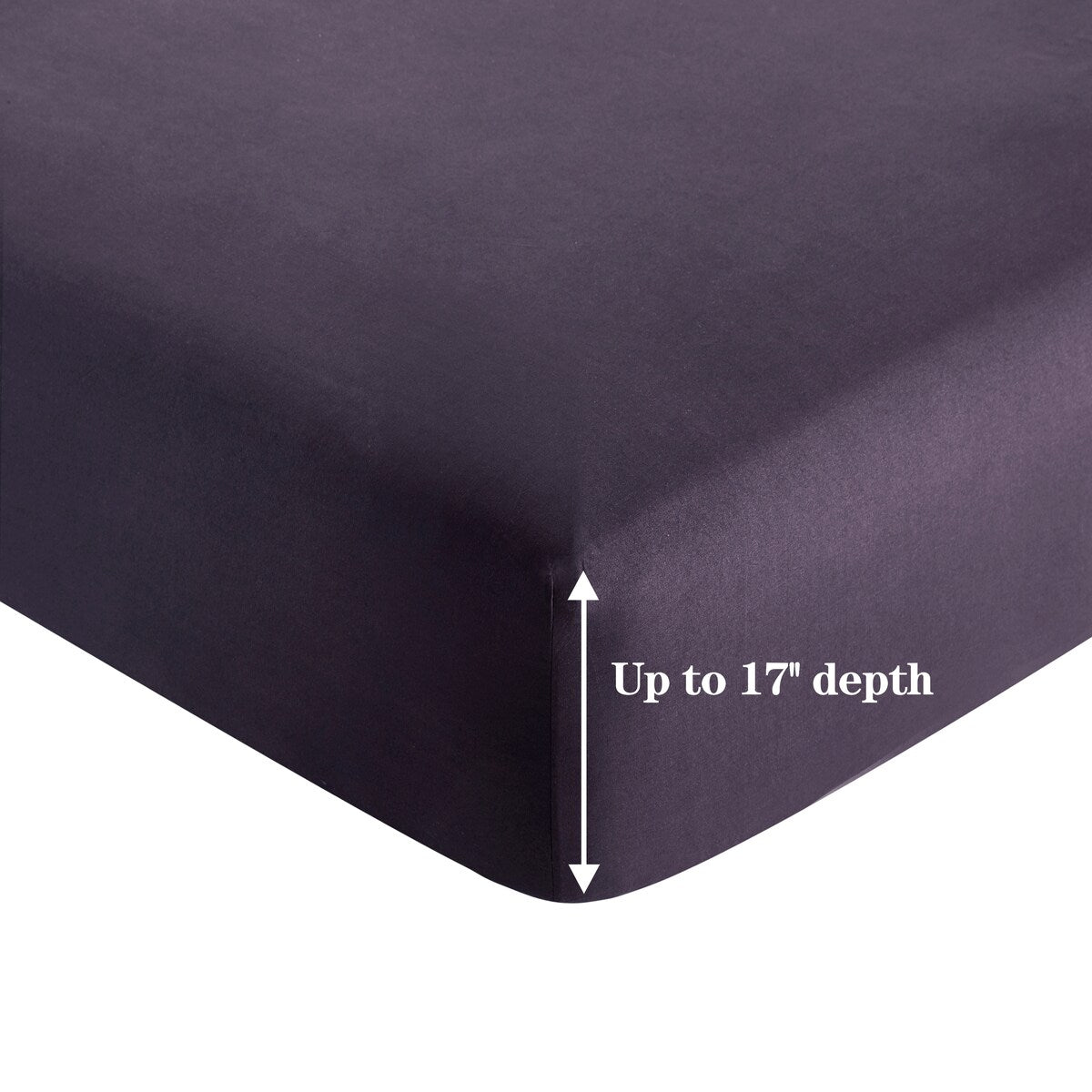 Marina Decoration Ultra Soft Silky Deep Pocket Solid Rayon from Bamboo All Season Bedding Pleated Sheet Set