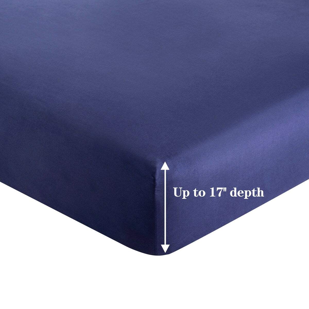 Marina Decoration Ultra Soft Silky Deep Pocket Solid Rayon from Bamboo All Season Bedding Pleated Sheet Set