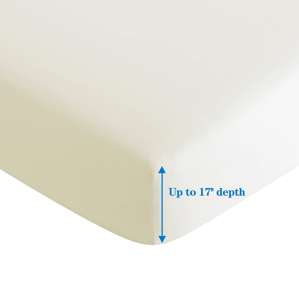 Marina Decoration Ultra Soft Silky Deep Pocket Solid Rayon from Bamboo All Season Bedding Pleated Sheet Set