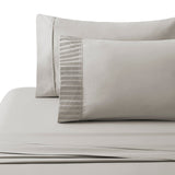 Marina Decoration Ultra Soft Silky Deep Pocket Solid Rayon from Bamboo All Season Bedding Pleated Sheet Set