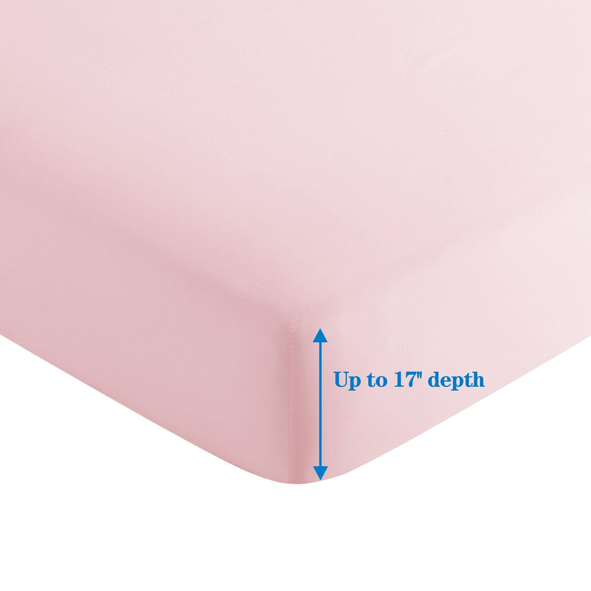 Marina Decoration Ultra Soft Silky Deep Pocket Solid Rayon from Bamboo All Season Bedding Pleated Sheet Set