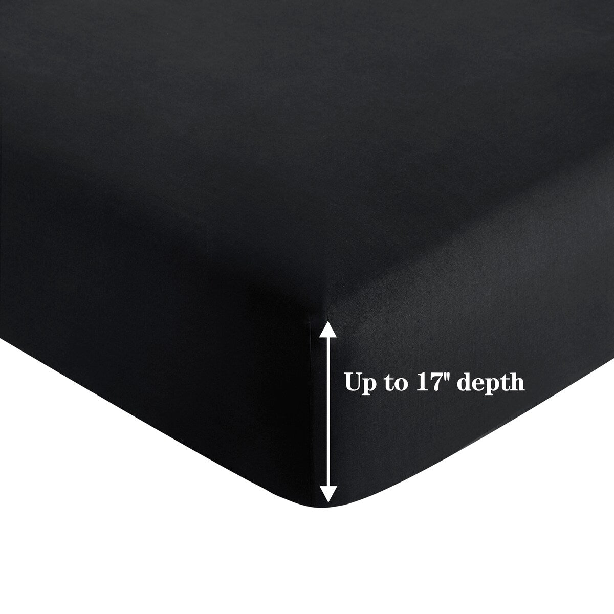 Marina Decoration Ultra Soft Silky Deep Pocket Solid Rayon from Bamboo All Season Bedding Pleated Sheet Set