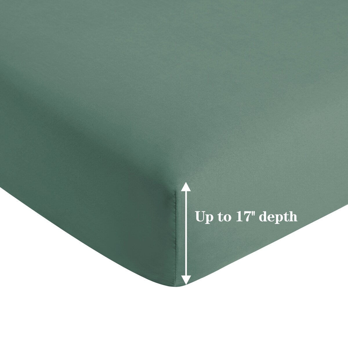 Marina Decoration Ultra Soft Silky Deep Pocket Solid Rayon from Bamboo All Season Bedding Pleated Sheet Set