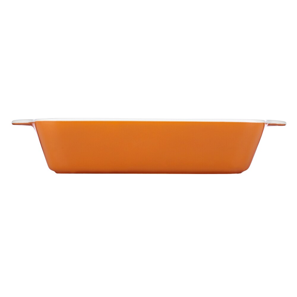 Mario Batali by Dansk Persimmon 9-inch Stoneware Square Baker