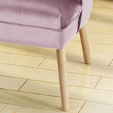 Mariposa Mid-century Velvet Accent Chair by Christopher Knight Home
