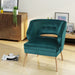 Mariposa Mid-century Velvet Accent Chair by Christopher Knight Home