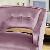 Mariposa Mid-century Velvet Accent Chair by Christopher Knight Home
