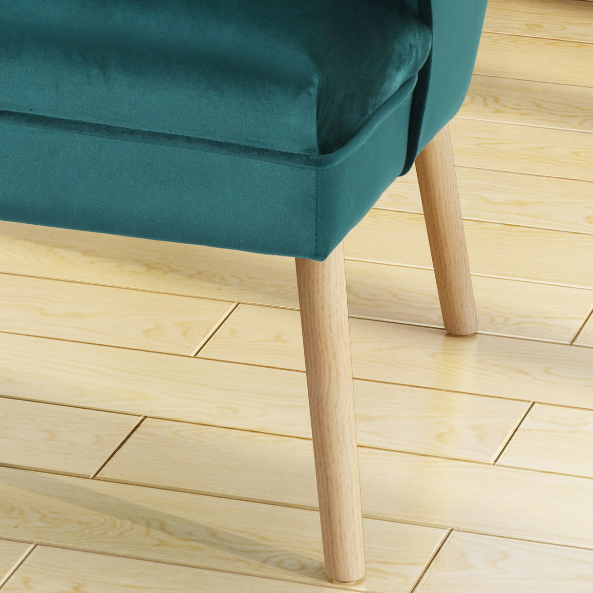 Mariposa Mid-century Velvet Accent Chair by Christopher Knight Home