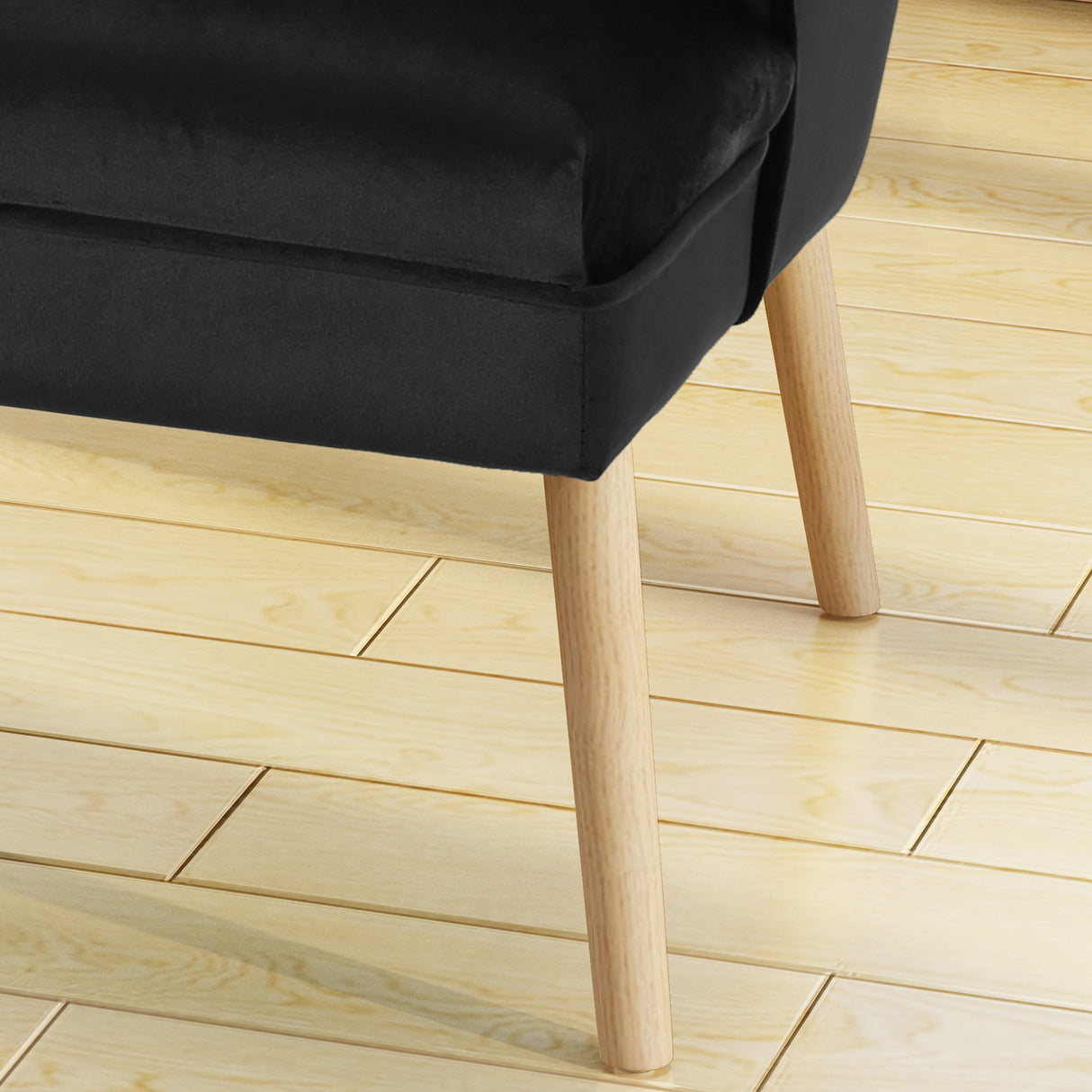 Mariposa Mid-century Velvet Accent Chair by Christopher Knight Home
