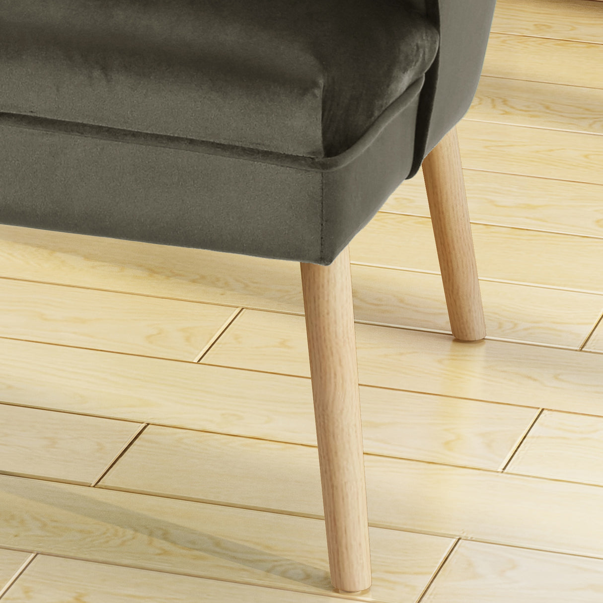 Mariposa Mid-century Velvet Accent Chair by Christopher Knight Home