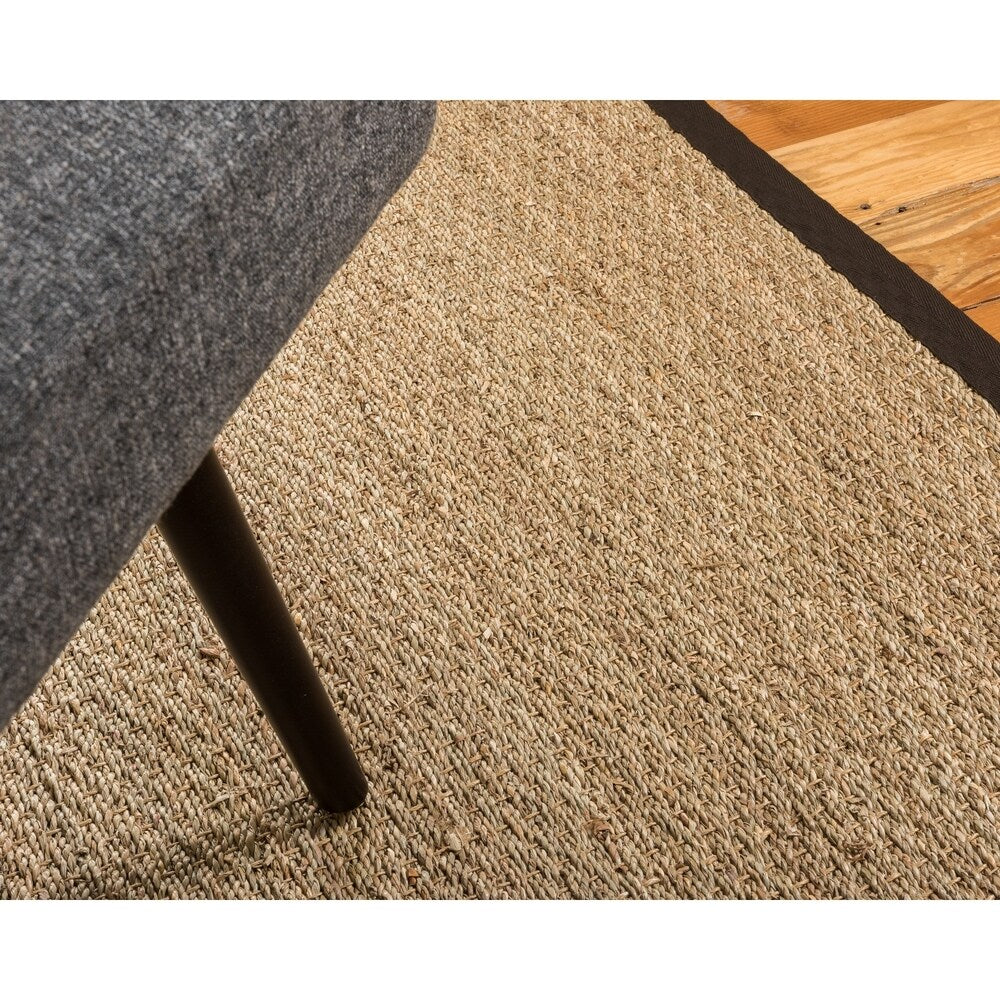 Maritime Mocha Seagrass Rug (8' x 10') - 8' x 10'