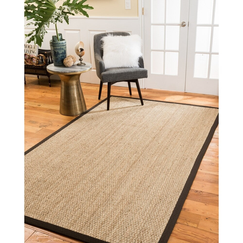Maritime Mocha Seagrass Rug (8' x 10') - 8' x 10'