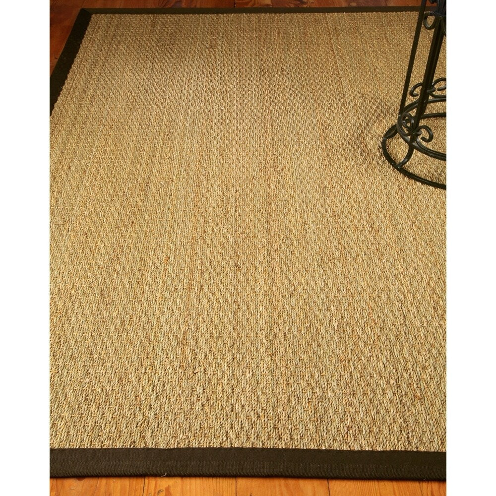 Maritime Mocha Seagrass Rug (8' x 10') - 8' x 10'