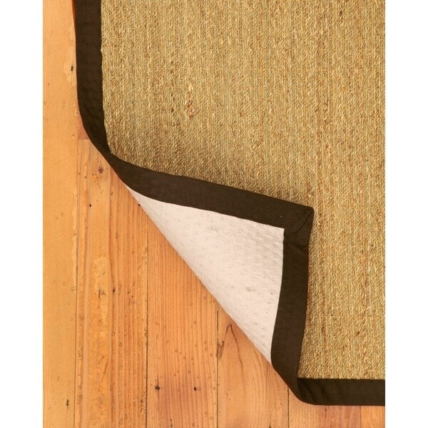 Maritime Mocha Seagrass Rug (8' x 10') - 8' x 10'