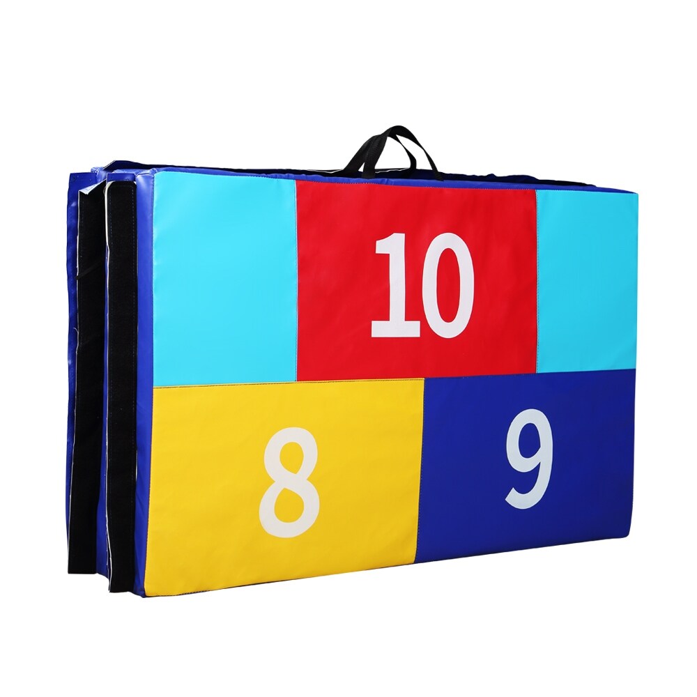 Zenova 4' x 10' x 2'' Folding Gymnastic Exercise Puzzle Play Mat