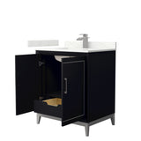 Marlena 30-inch Single Vanity, Quartz Top