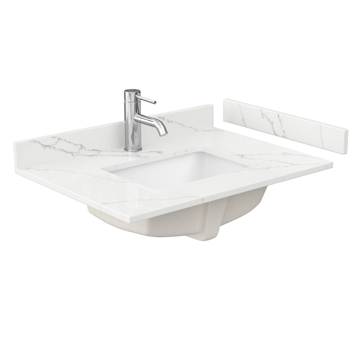 Marlena 30-inch Single Vanity, Quartz Top