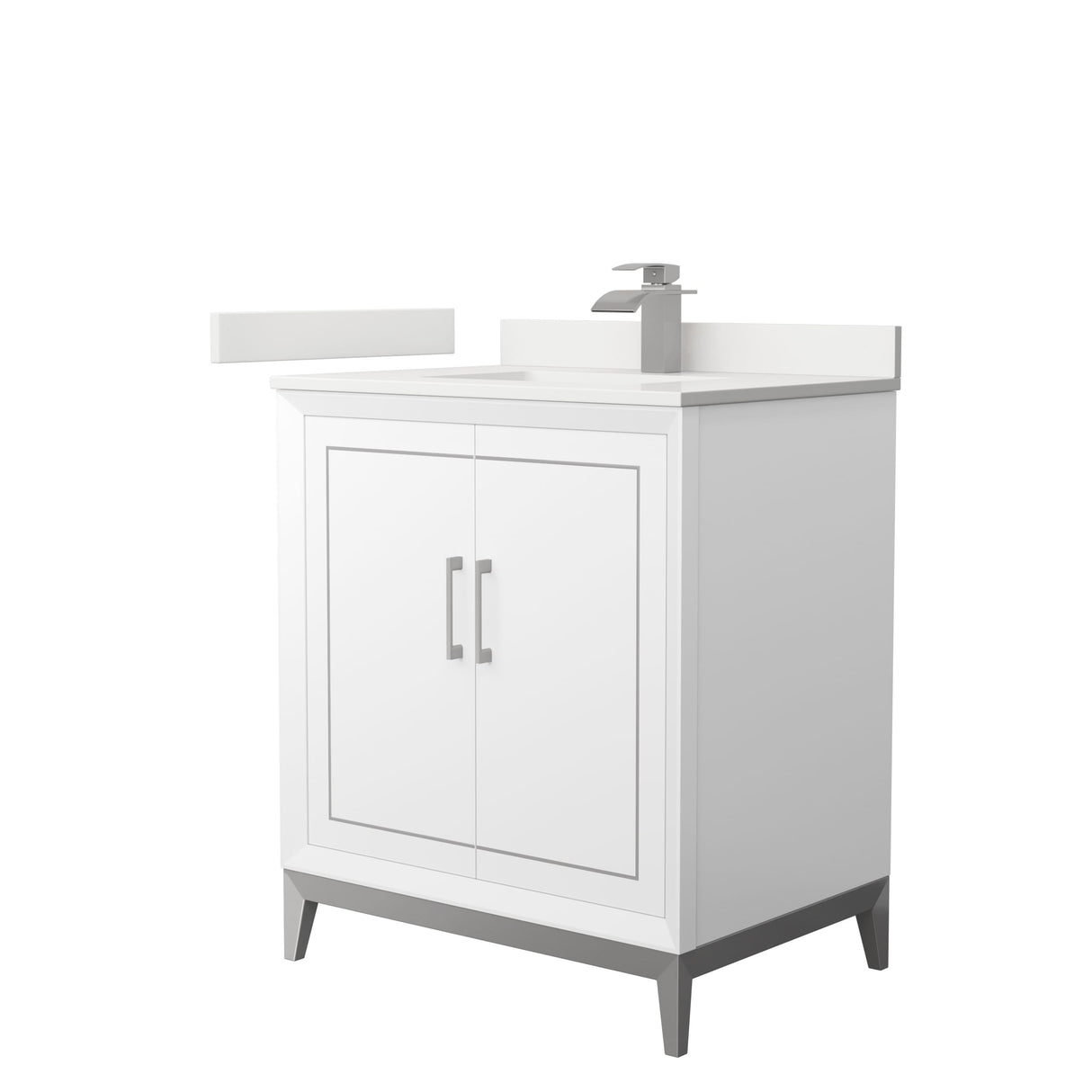 Marlena 30-inch Single Vanity, Quartz Top