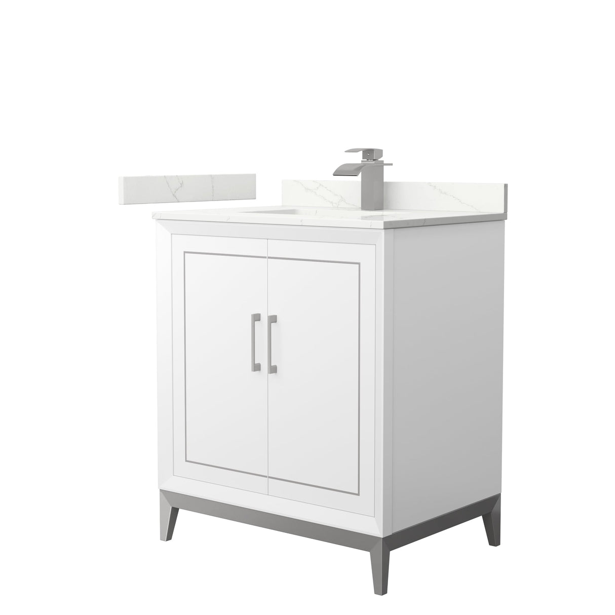 Marlena 30-inch Single Vanity, Quartz Top