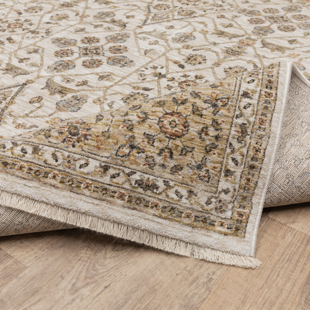 Style Haven Marley Bordered Traditional Fringed Area Rug