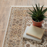Style Haven Marley Bordered Traditional Fringed Area Rug