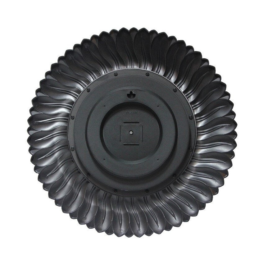 Marseille Gold/Silver Round 21 inch Wall Mirror by Infinity Instruments - 21.5 x 2 x 21.5