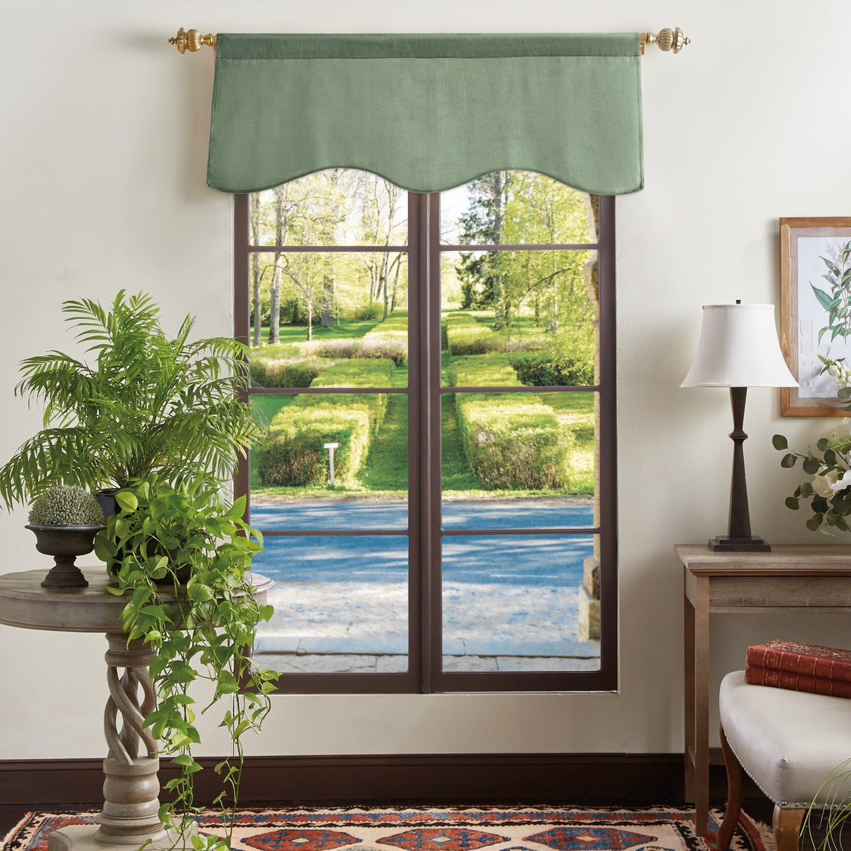 Martha Stewart Lucca Velvet Blackout Curtains - Panel Pair or Valance