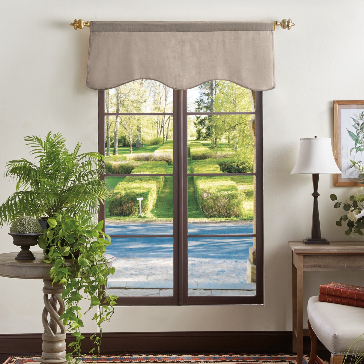 Martha Stewart Lucca Velvet Blackout Curtains - Panel Pair or Valance