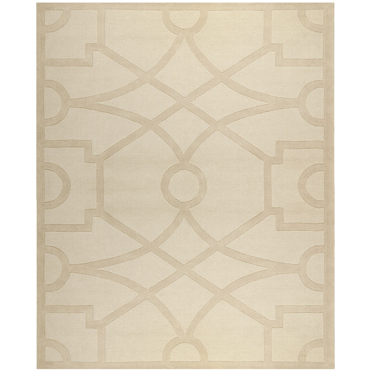 Martha Stewart by SAFAVIEH Fretwork Wool Rug