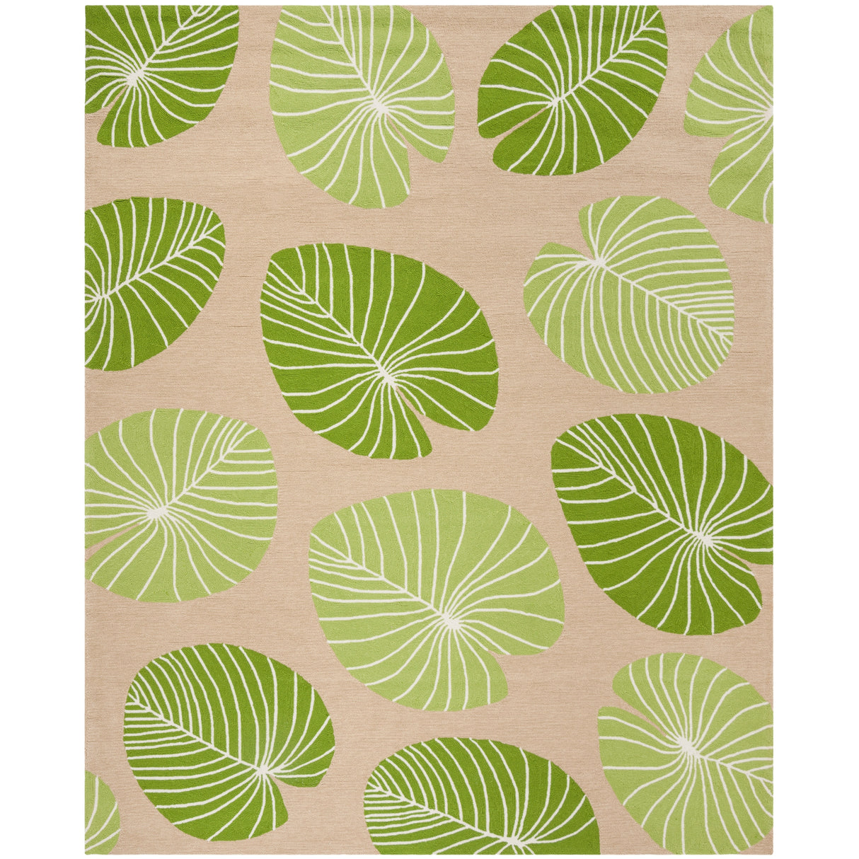 Martha Stewart by SAFAVIEH Hand-hooked Lily Pad Rug