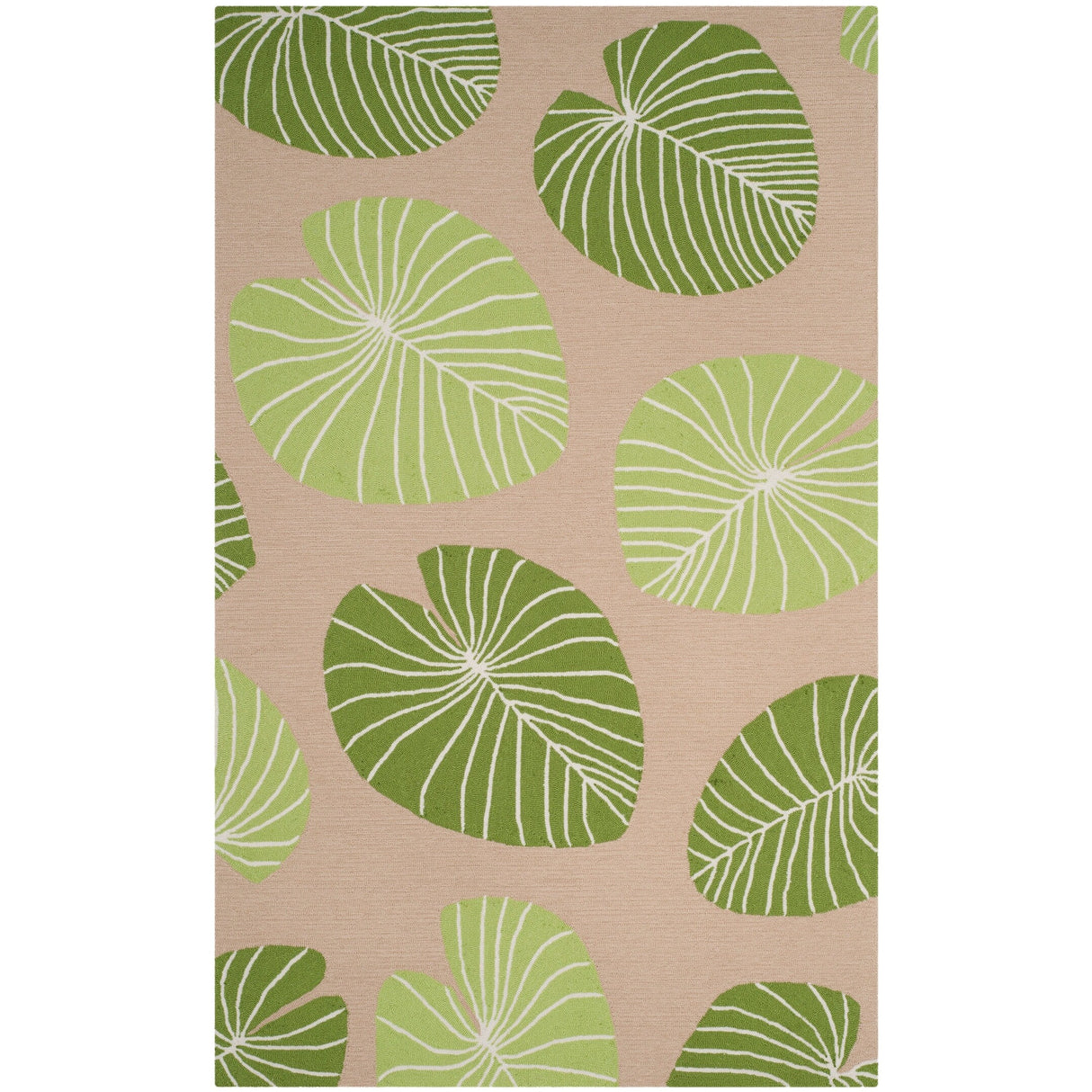 Martha Stewart by SAFAVIEH Hand-hooked Lily Pad Rug