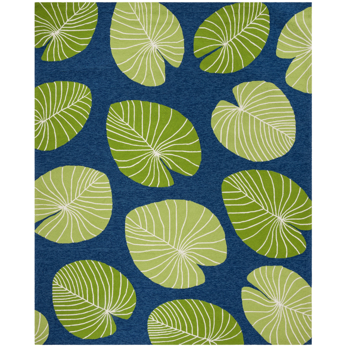 Martha Stewart by SAFAVIEH Hand-hooked Lily Pad Rug