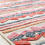 Marvao Southwestern Striped Indoor/ Outdoor Area Rug - 4' x 6'