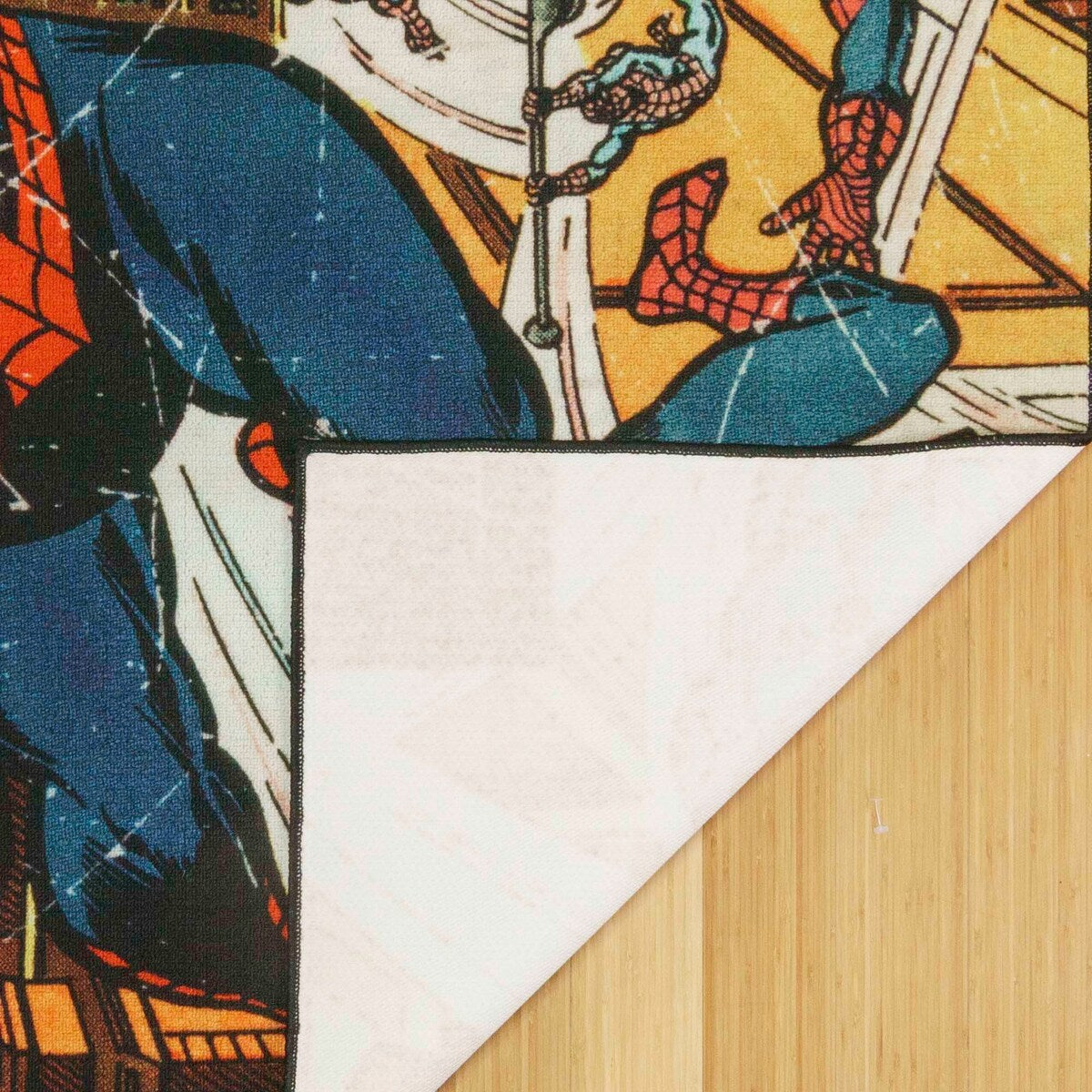 Licensed Disney Marvel Spider-Man Classic Comic Book Youth Area Rug - 4'6"x6'6"
