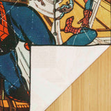 Licensed Disney Marvel Spider-Man Classic Comic Book Youth Area Rug - 4'6"x6'6"