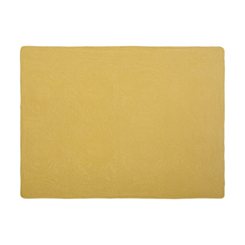 Maryam Embroidered Throw Blanket by Christopher Knight Home