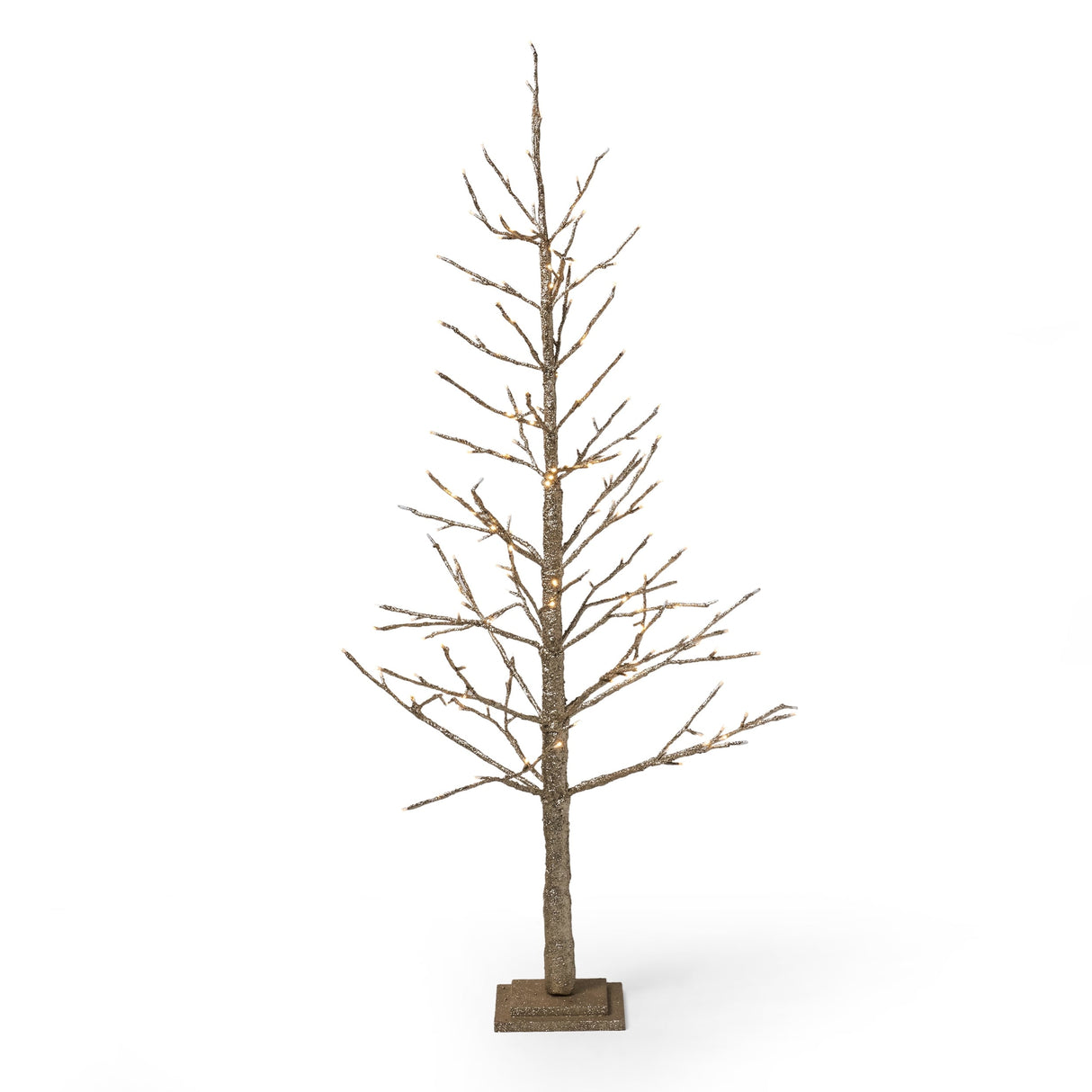 Maryland 5-foot Pre-Lit 186 Warm White LED Artificial Christmas Twig Tree by Christopher Knight Home