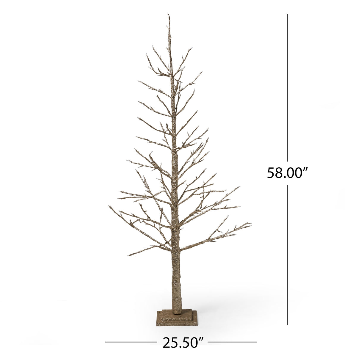 Maryland 5-foot Pre-Lit 186 Warm White LED Artificial Christmas Twig Tree by Christopher Knight Home
