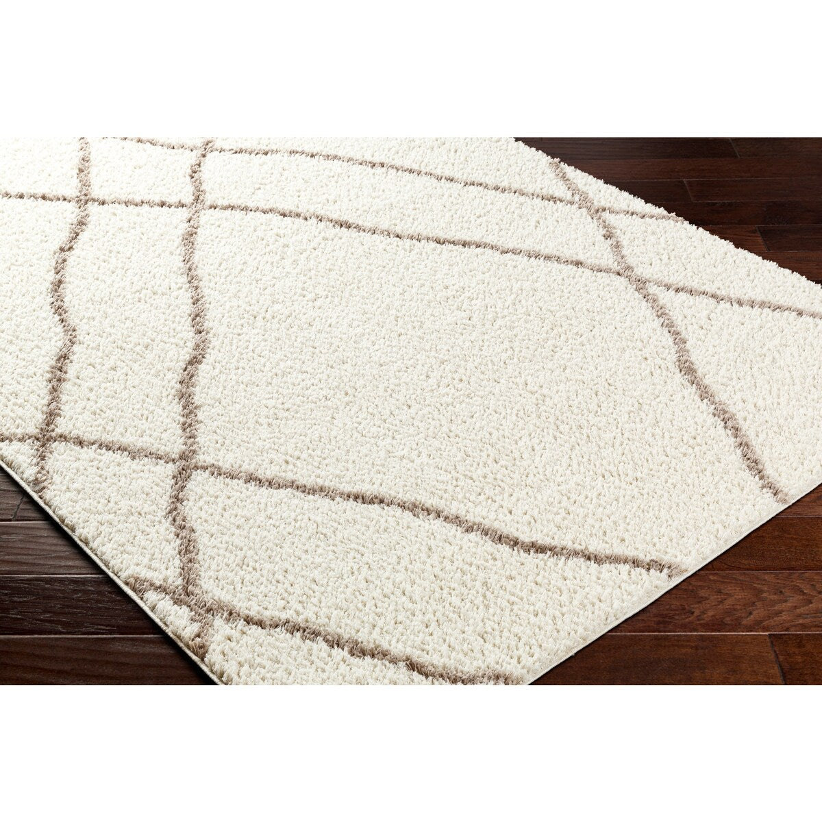 Maryland Shag Diamond Moroccan Area Rug