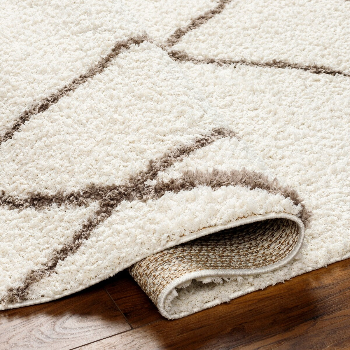 Maryland Shag Diamond Moroccan Area Rug