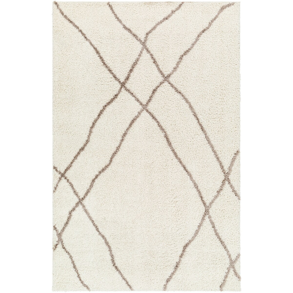 Maryland Shag Diamond Moroccan Area Rug